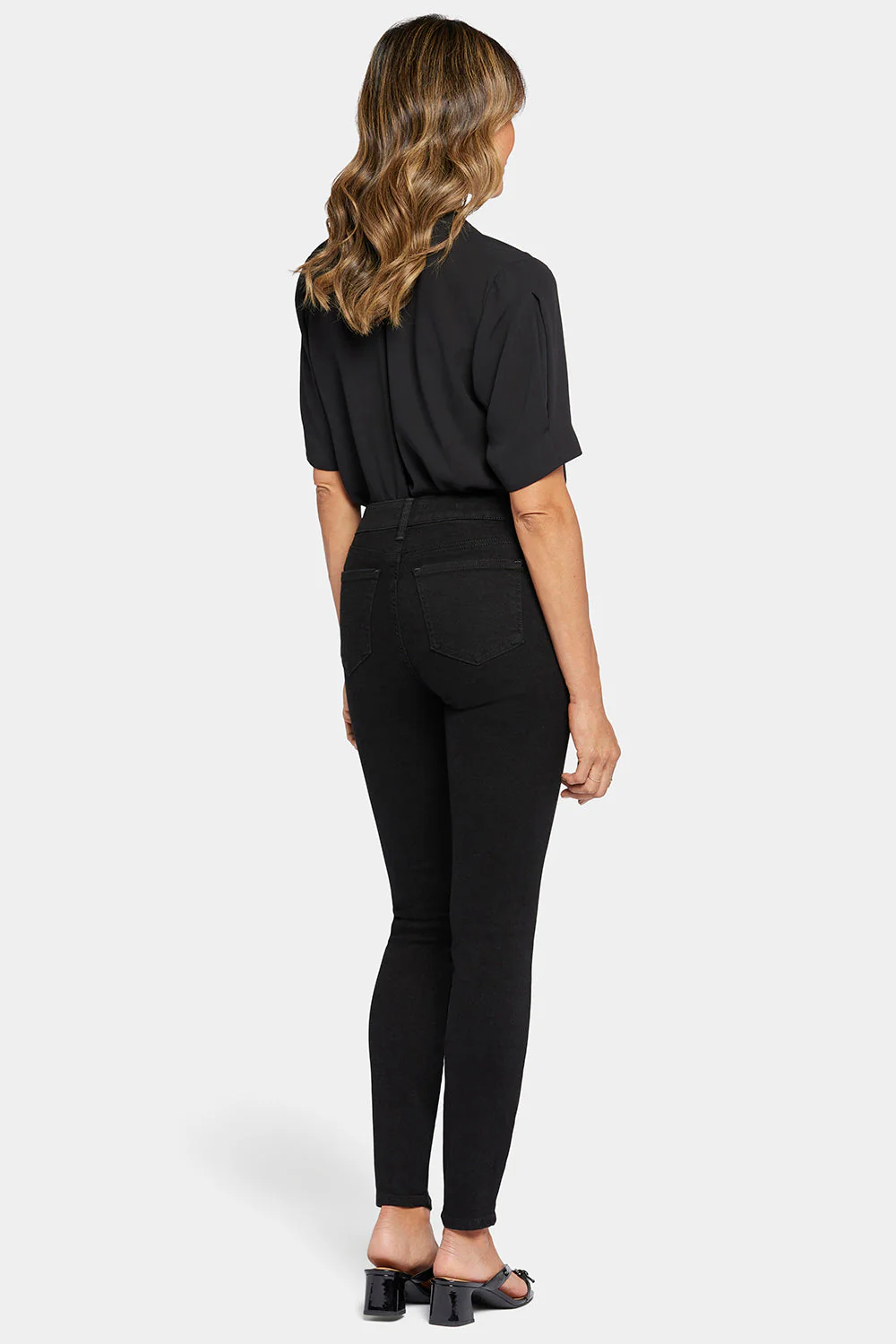 Ami Skinny Jeans In Tall - Black - Image 5