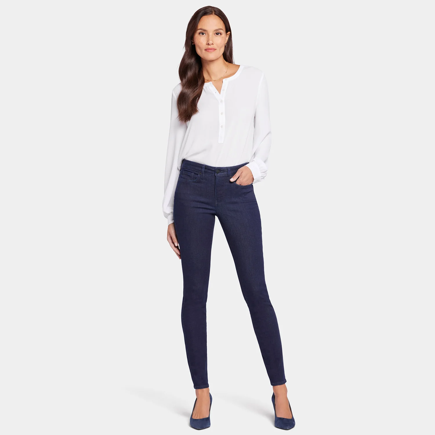 Ami Skinny Jeans In Tall - Rinse - Image 8