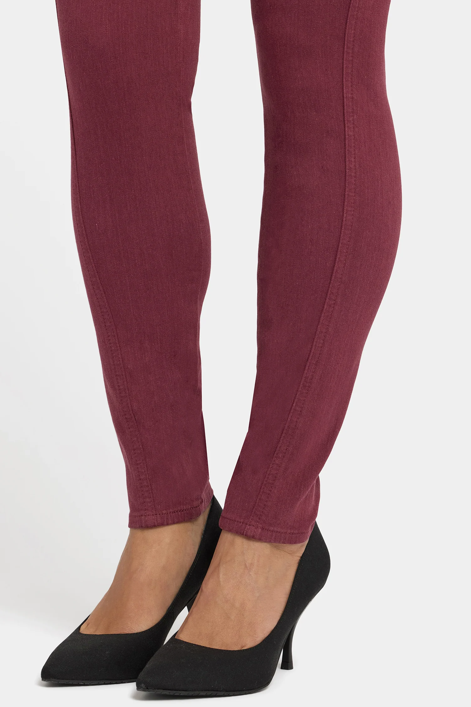 Ami Skinny Jeans - True Burgundy - Image 5