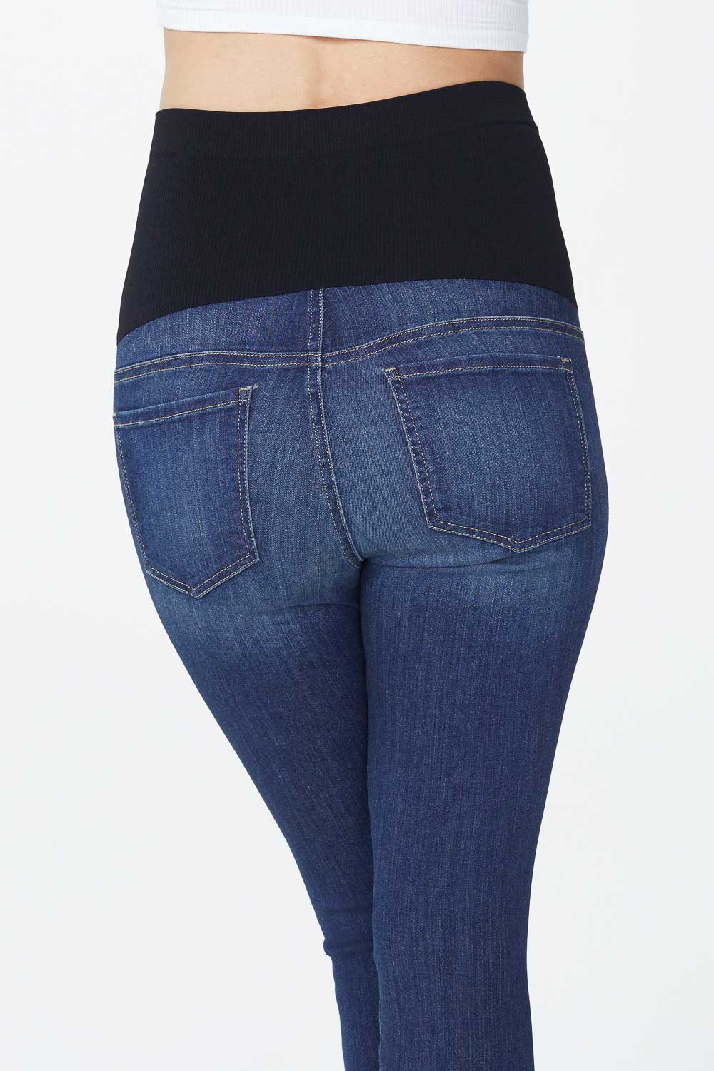 Ami Skinny Maternity Jeans - Big Sur - Image 4