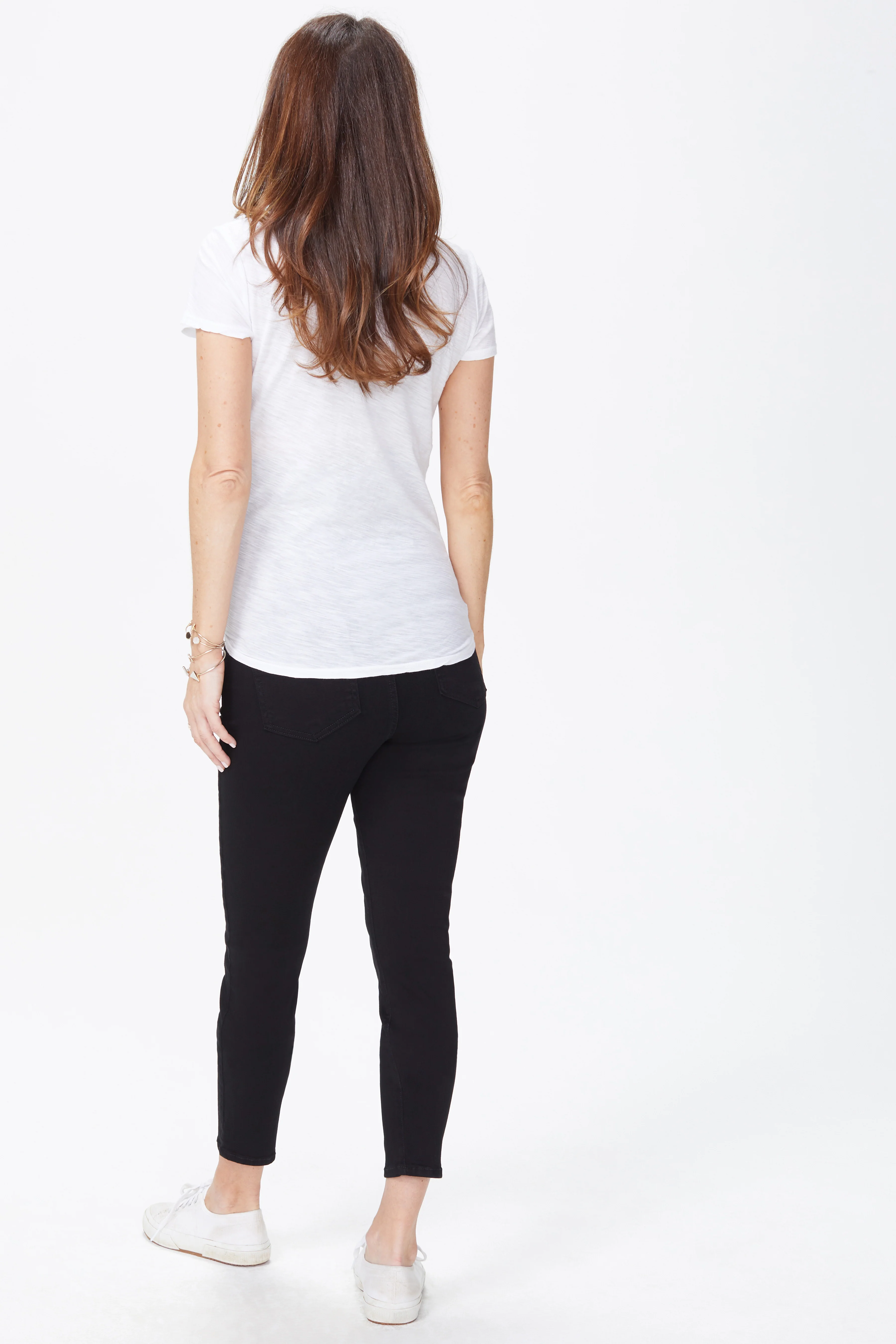 Ami Skinny Maternity Jeans - Black - Image 3