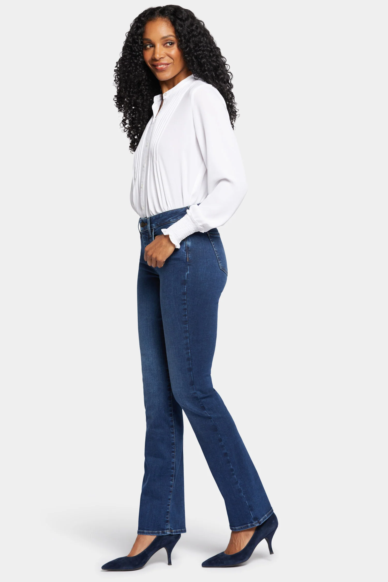 Barbara Bootcut Jeans In Petite - Cooper - Image 5
