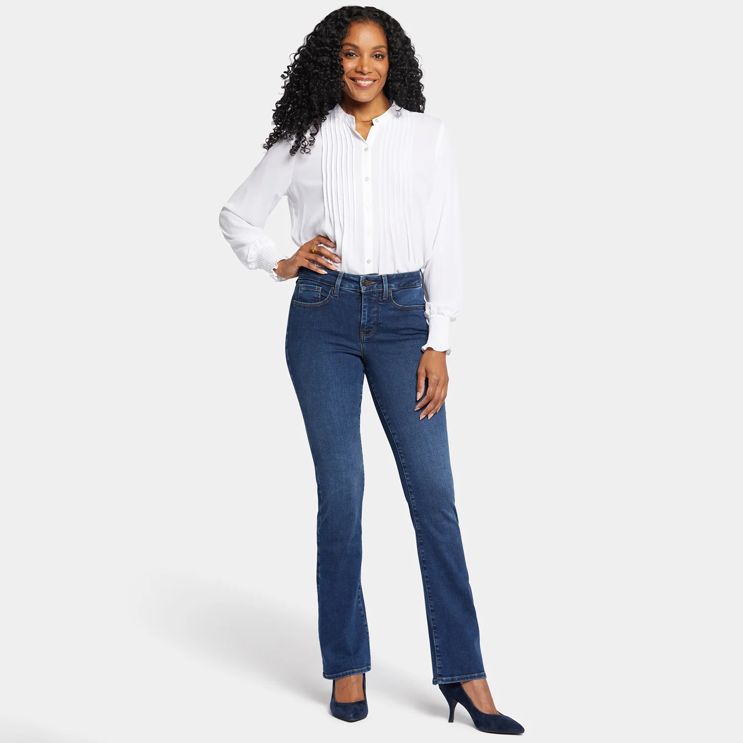 Barbara Bootcut Jeans In Petite - Cooper - Image 7