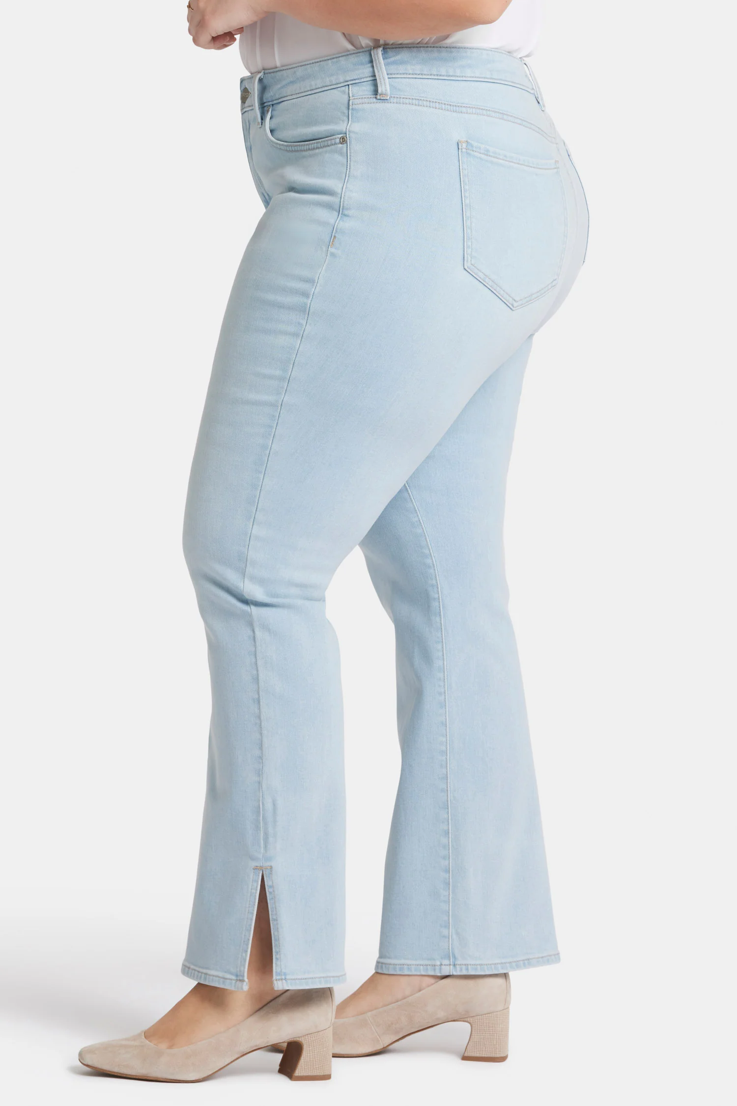 Barbara Bootcut Jeans In Plus Size - Oceanfront - Image 3