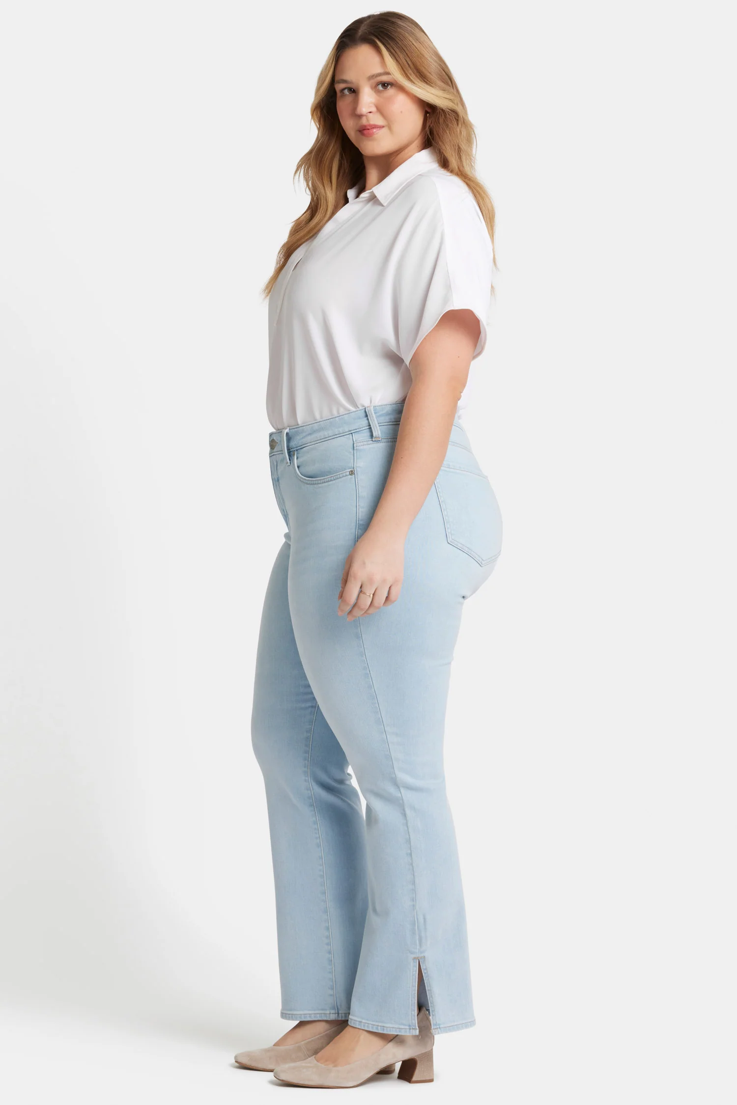 Barbara Bootcut Jeans In Plus Size - Oceanfront - Image 5