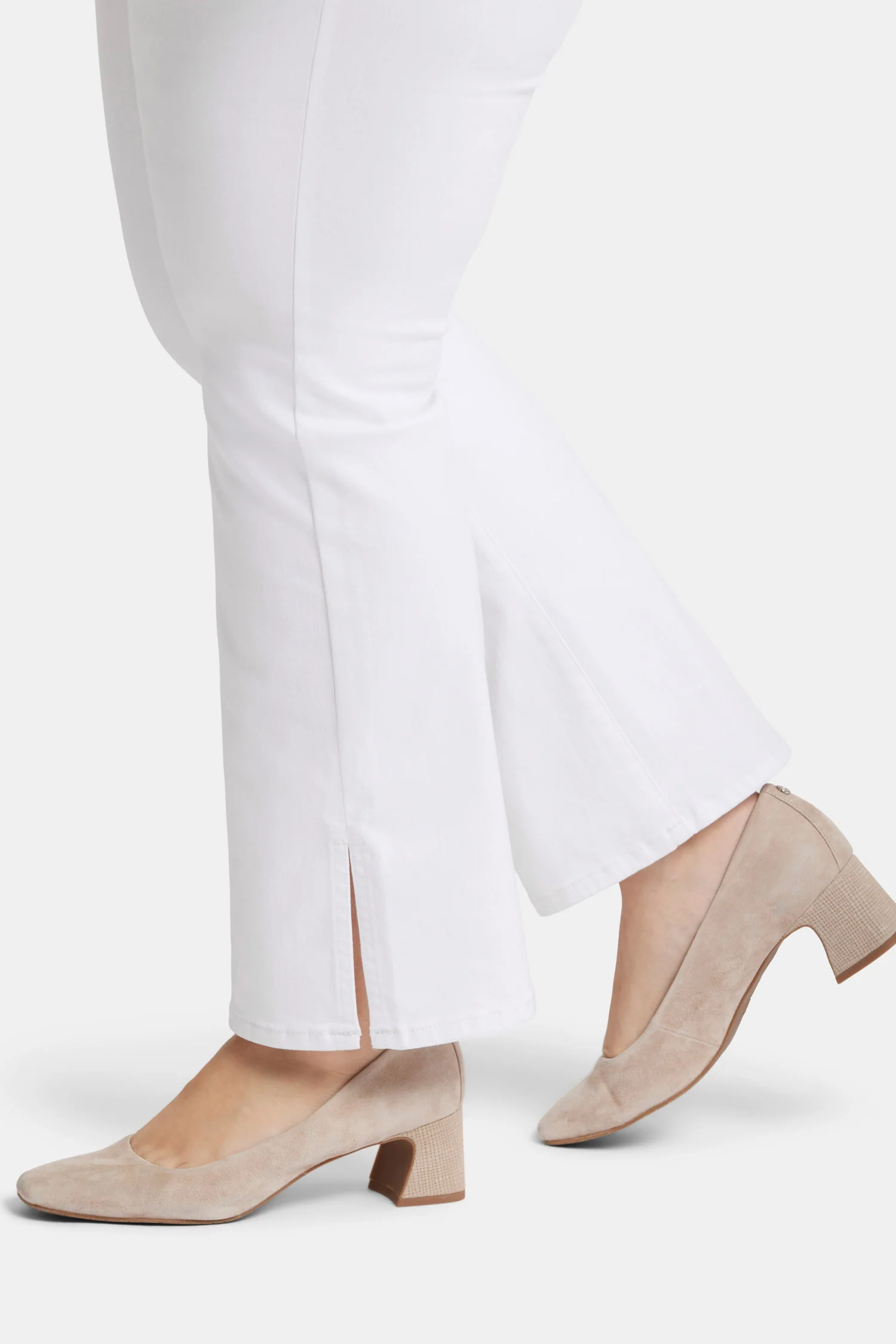 Barbara Bootcut Jeans In Plus Size - Optic White - Image 6