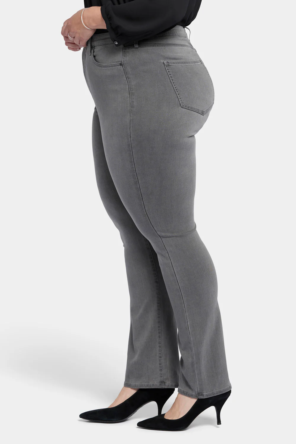Billie Mini Bootcut Jeans In Plus Size - Parade - Image 3