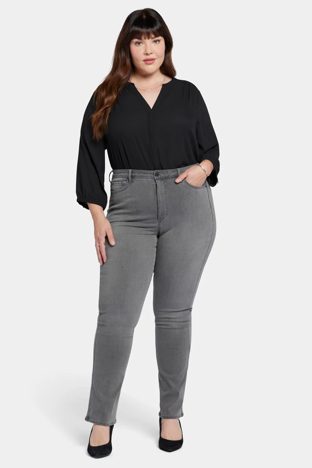Billie Mini Bootcut Jeans In Plus Size - Parade - Image 4