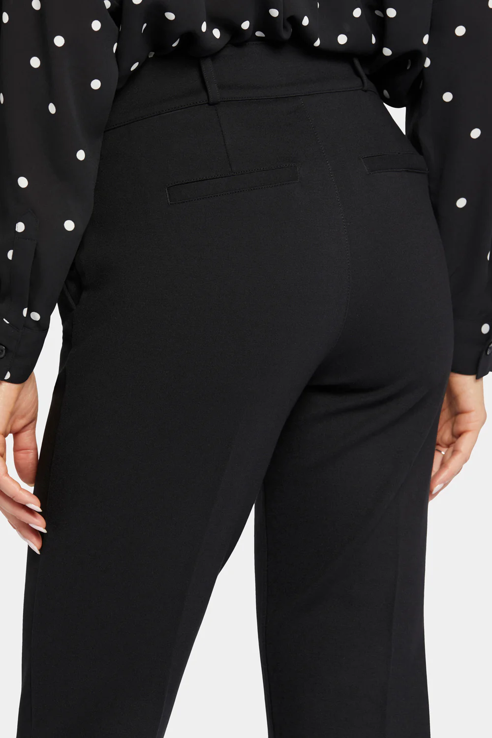 Classic Trouser Pants In Petite - Black - Image 6