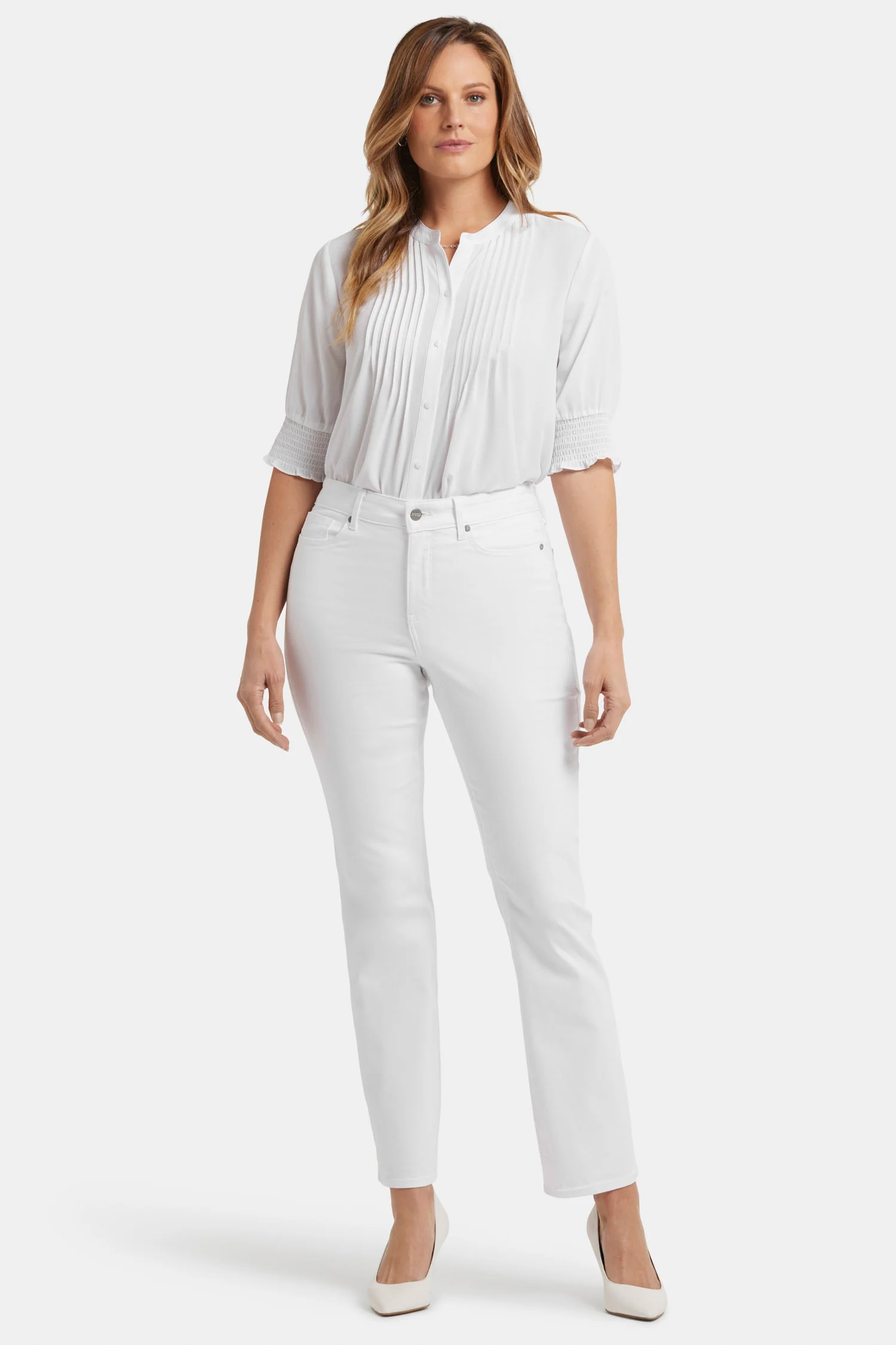 Ellison Straight Jeans - Optic White - Image 4