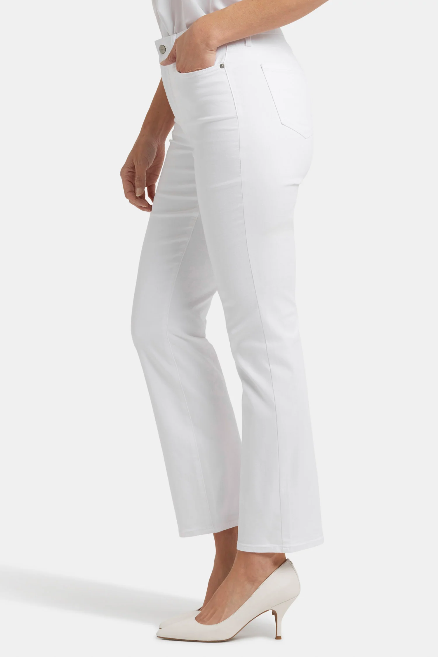 Ellison Straight Jeans - Optic White - Image 6