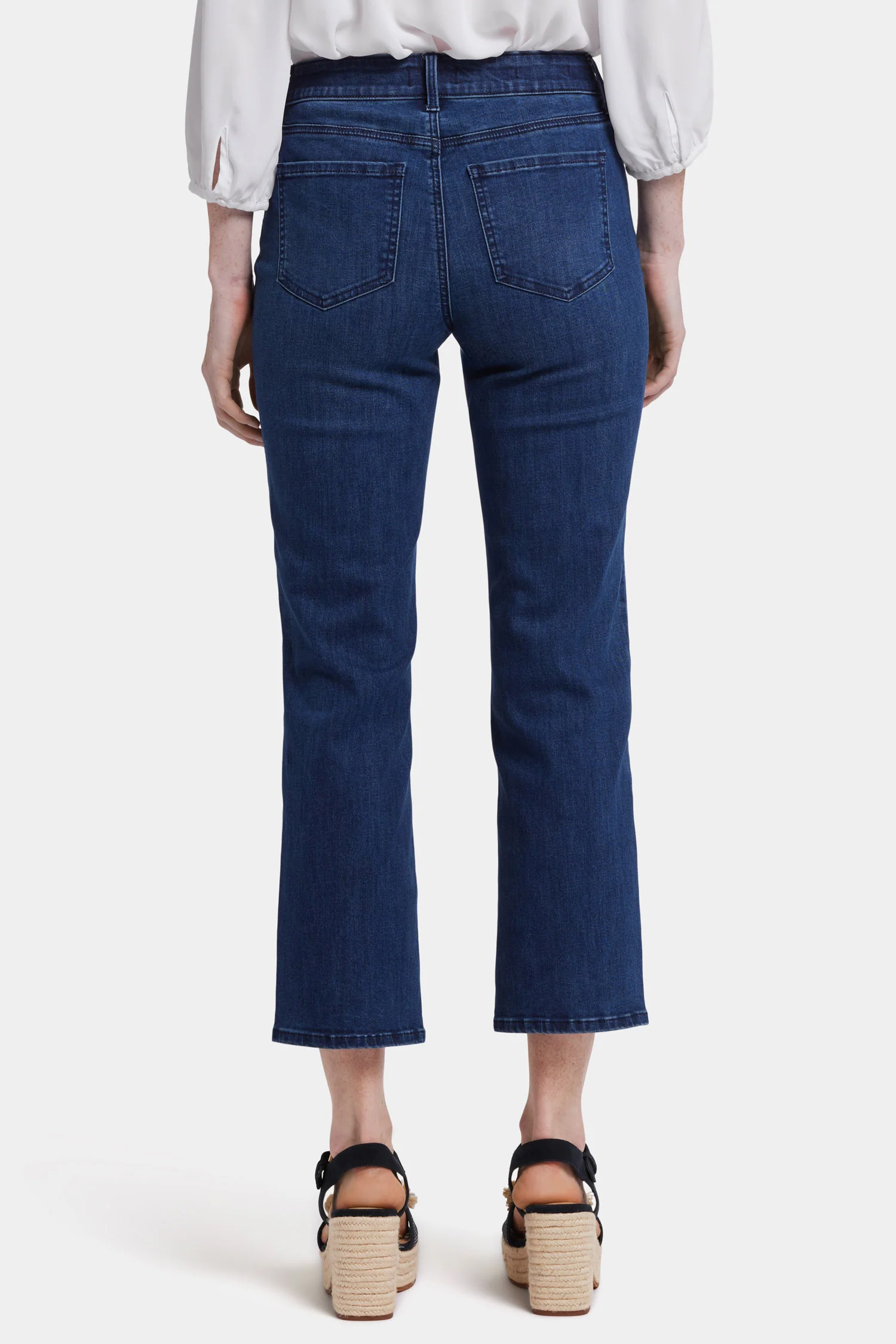 Marilyn Straight Ankle Jeans - Ibiza Blues - Image 3