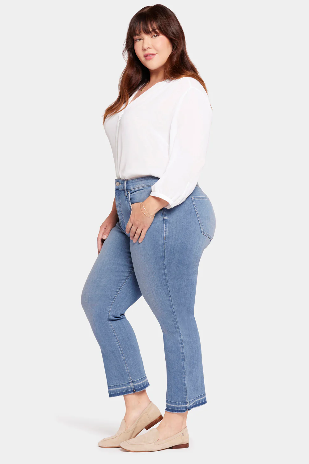 Marilyn Straight Ankle Jeans In Plus Size - Lovesick - Image 5