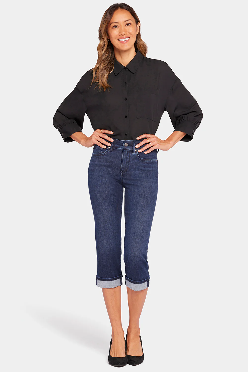 Marilyn Straight Crop Jeans - Inspire - Image 4