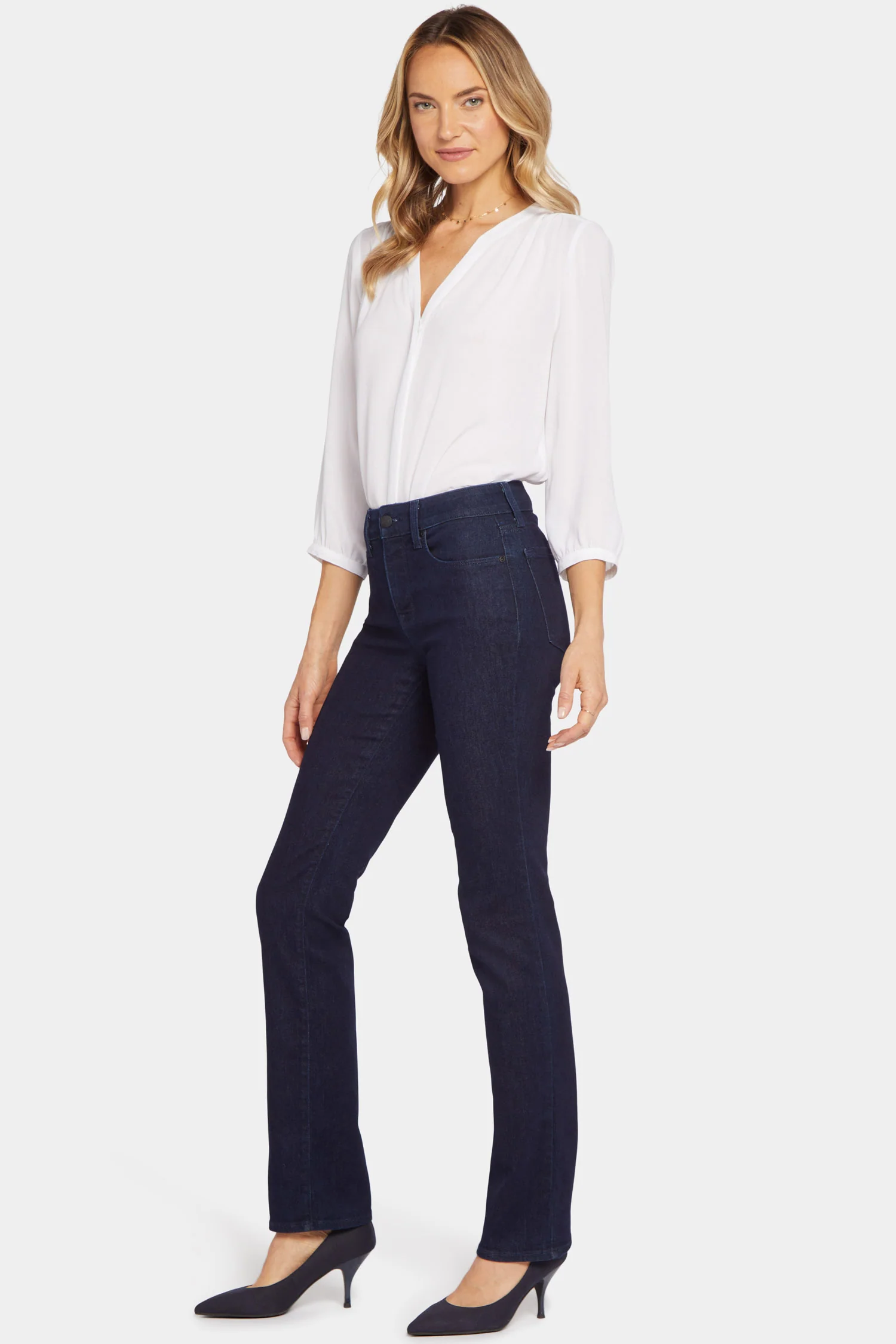 Marilyn Straight Jeans In Tall - Rinse - Image 5