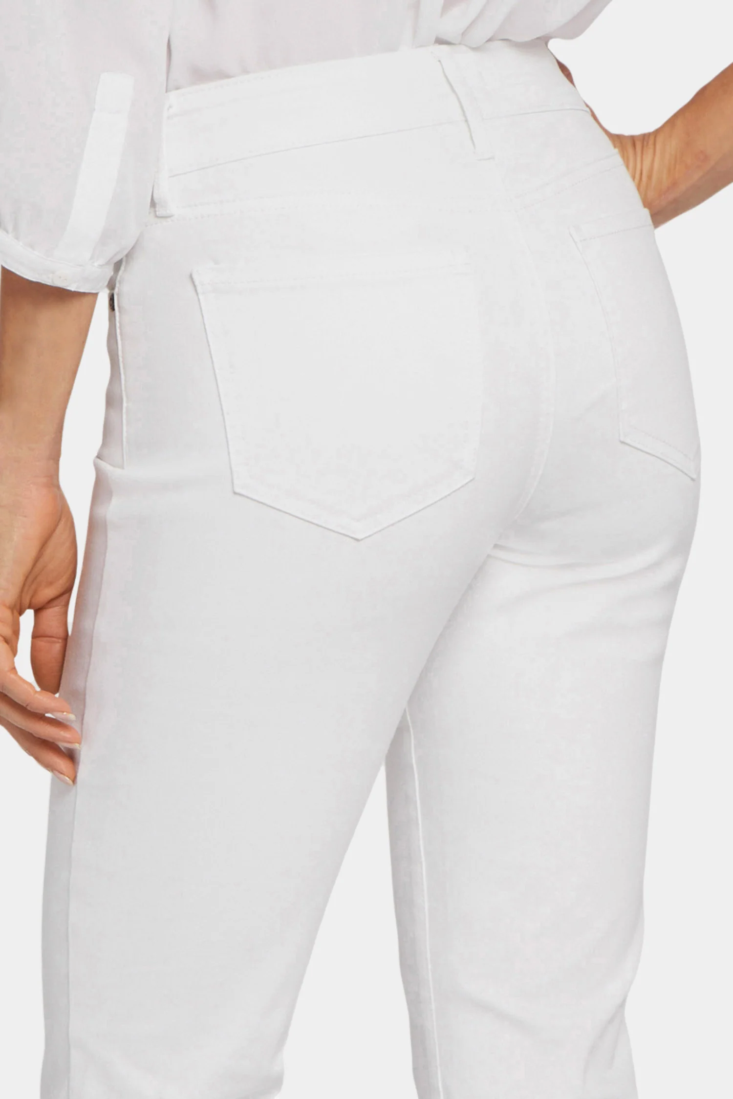 Marilyn Straight Jeans - Optic White - Image 7