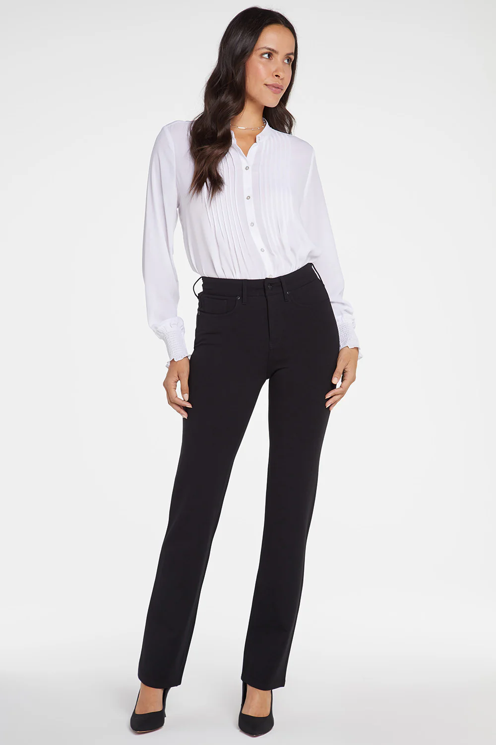 Marilyn Straight Pants - Black - Image 4