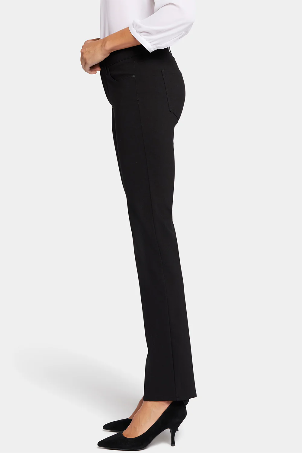 Marilyn Straight Pants - Black - Image 3