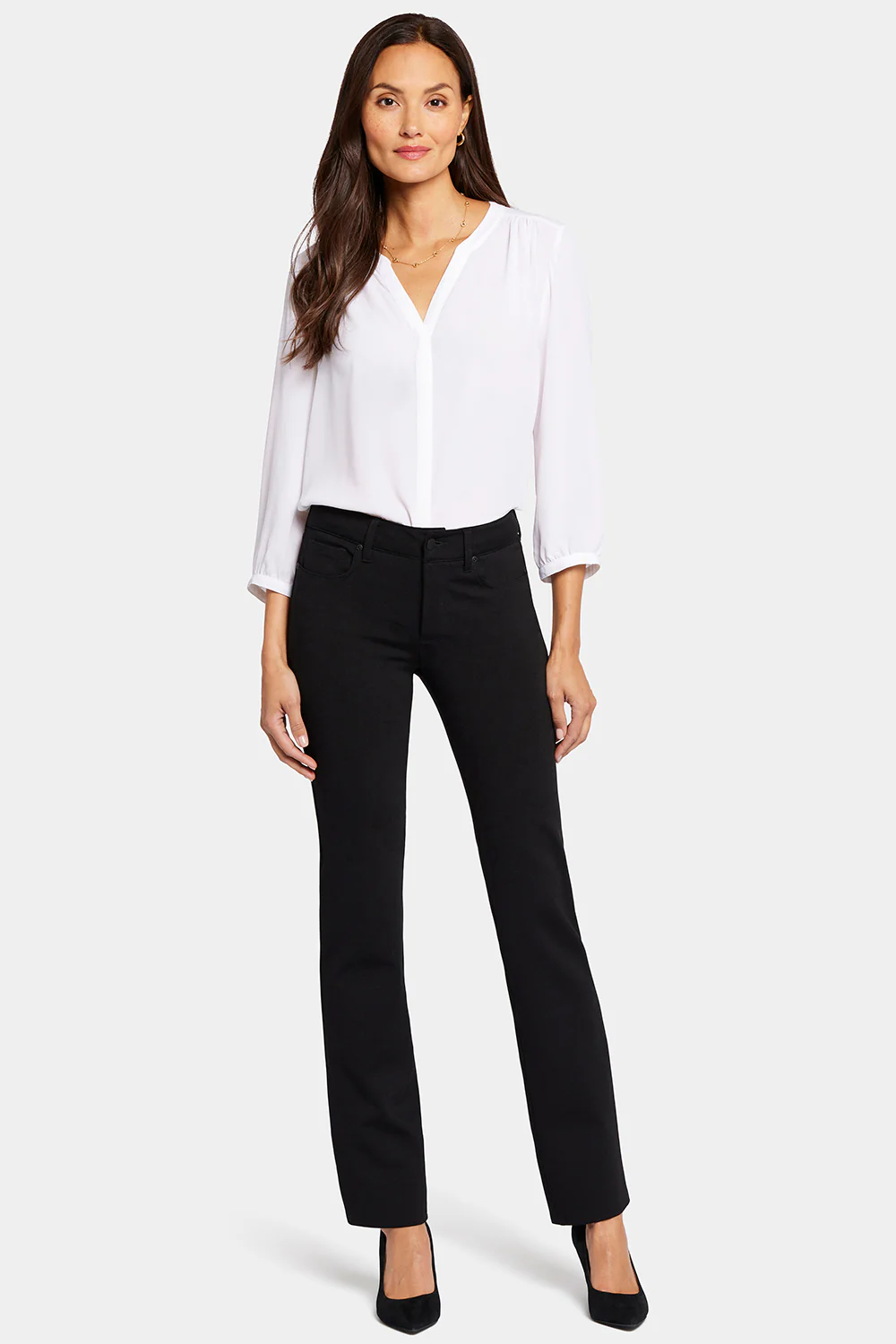 Marilyn Straight Pants - Black - Image 4