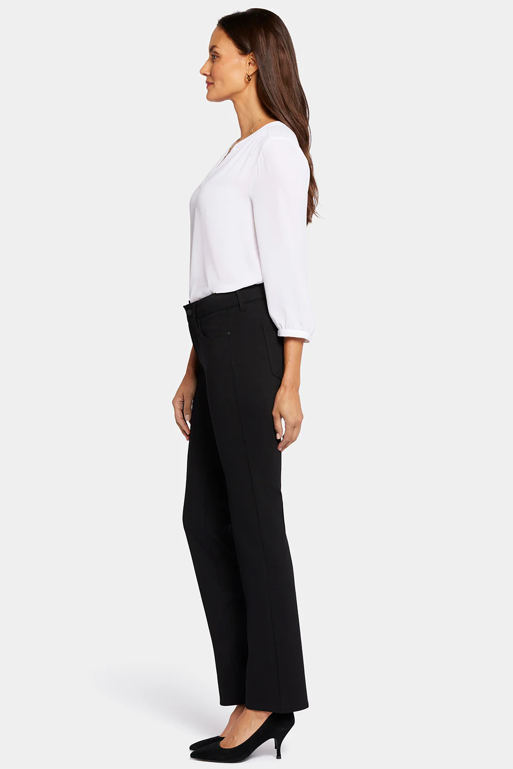 Marilyn Straight Pants - Black - Image 5