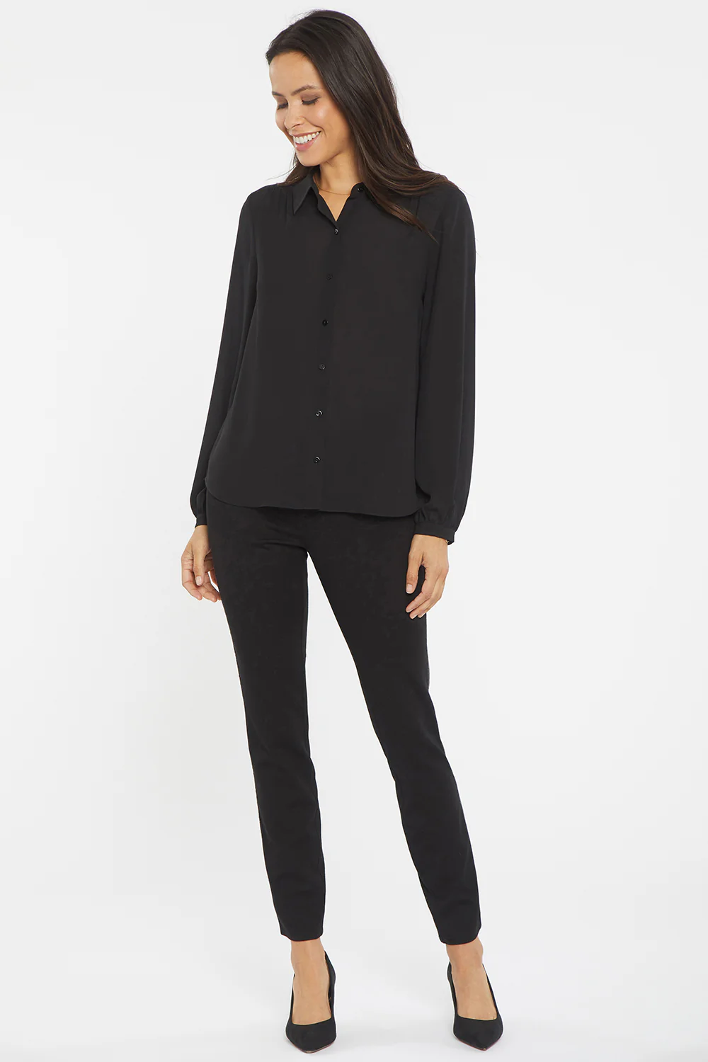 Modern Blouse - Black - Image 3