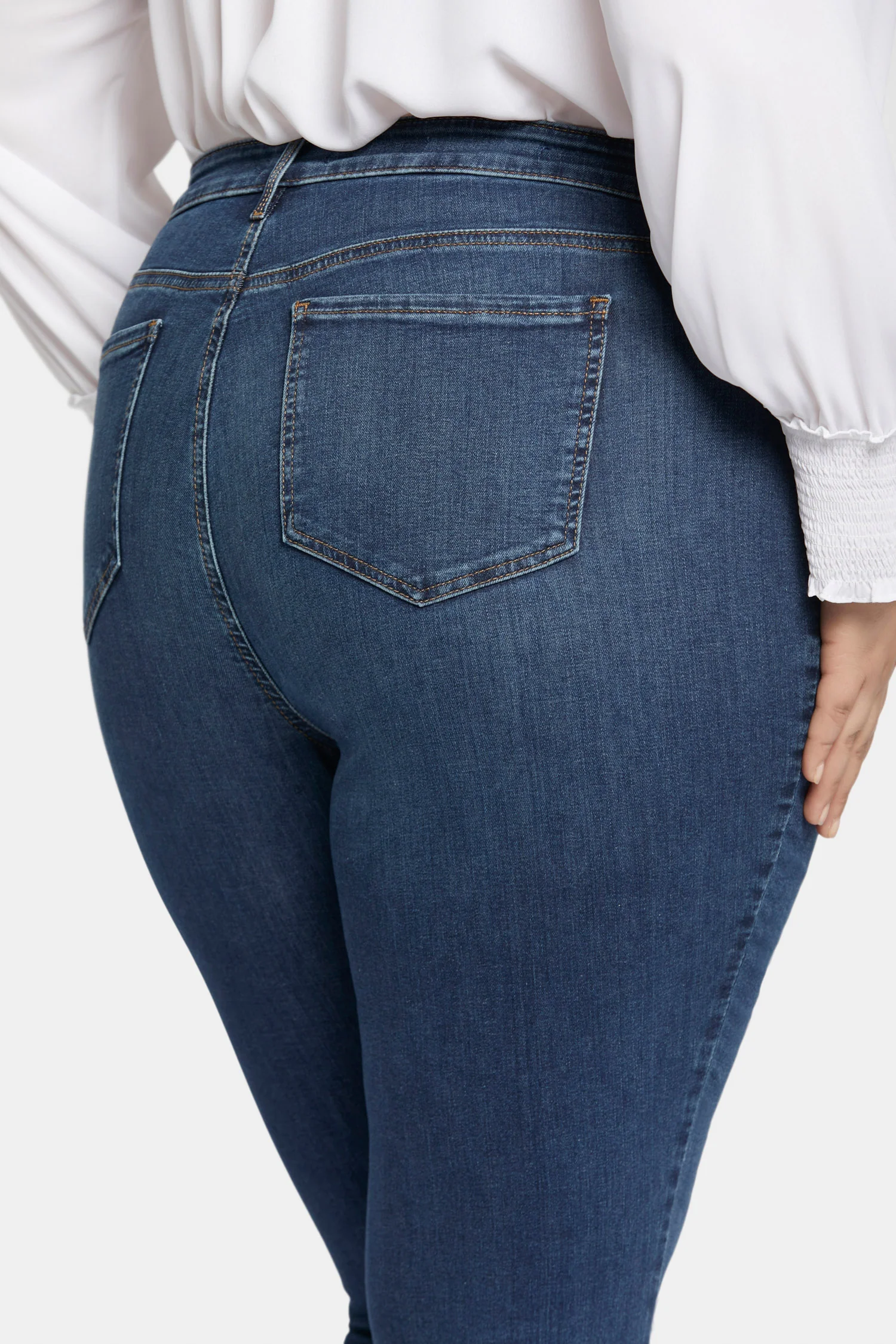 Sheri Slim Jeans In Plus Size - Cooper - Image 6