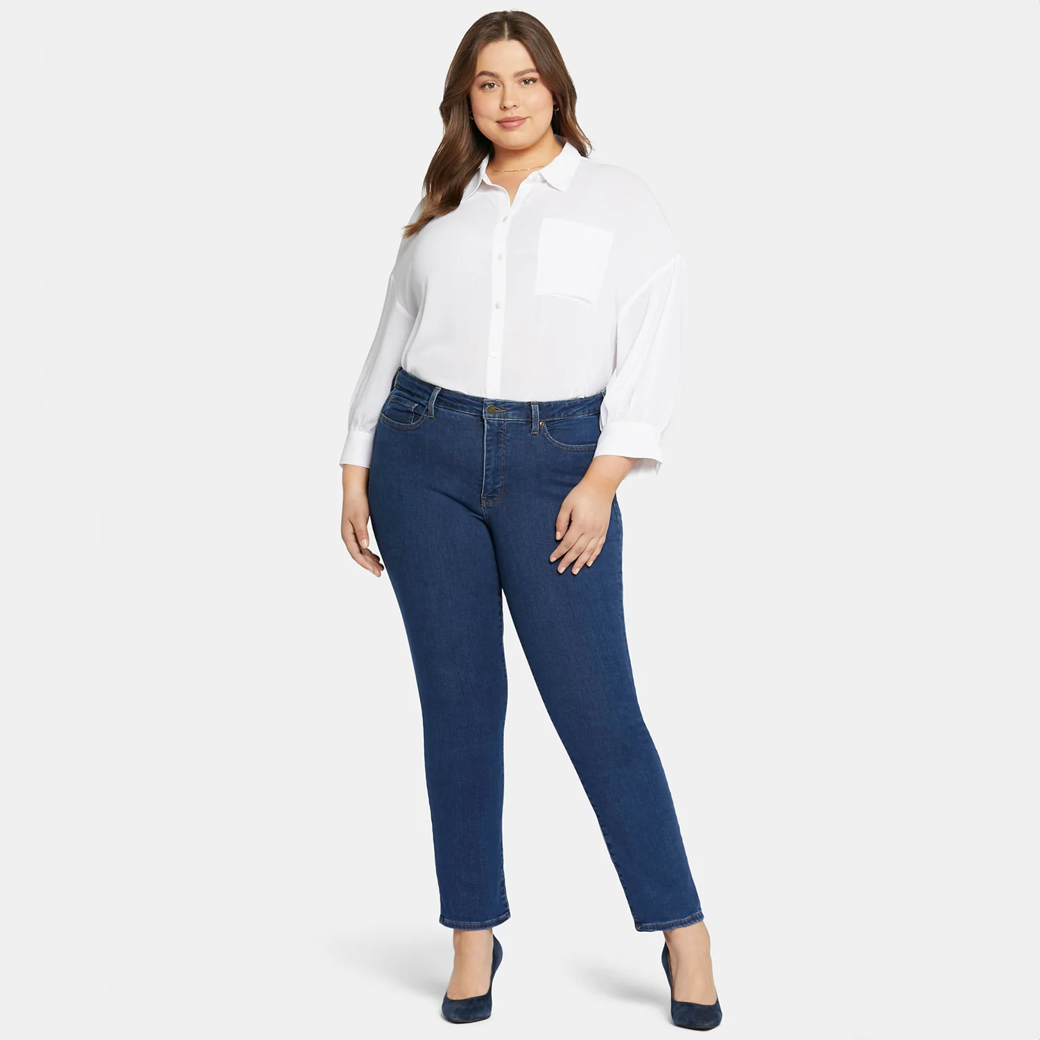 Sheri Slim Jeans In Plus Size - Quinn - Image 7