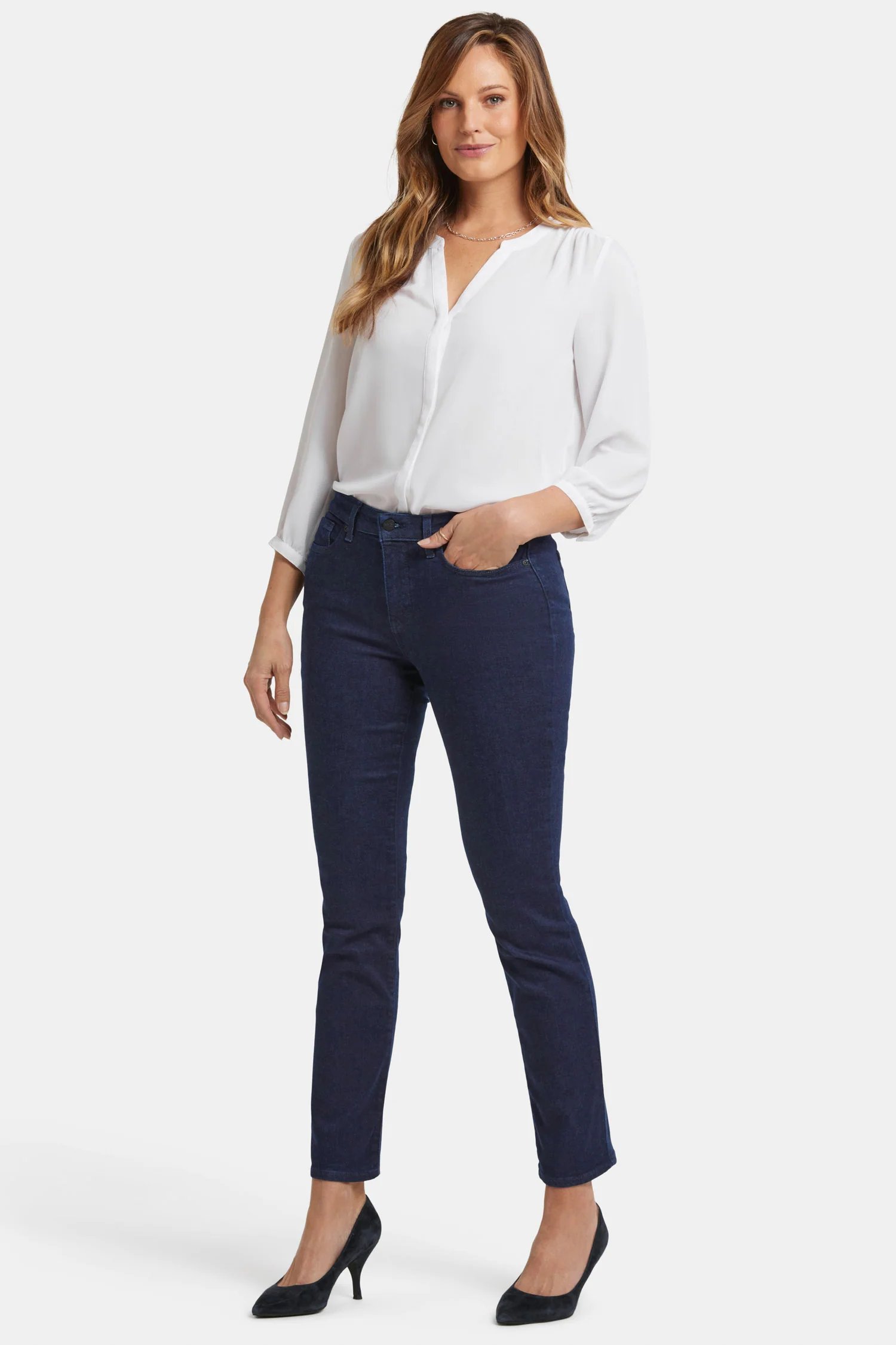 Sheri Slim Jeans - Rinse - Image 4