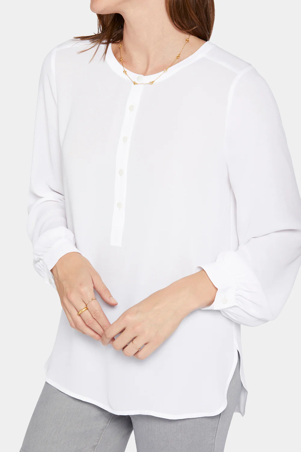 Simone Blouse - Optic White - Image 6