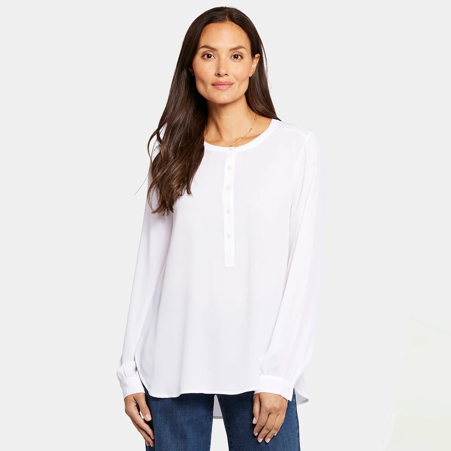 Simone Blouse - Optic White - Image 7