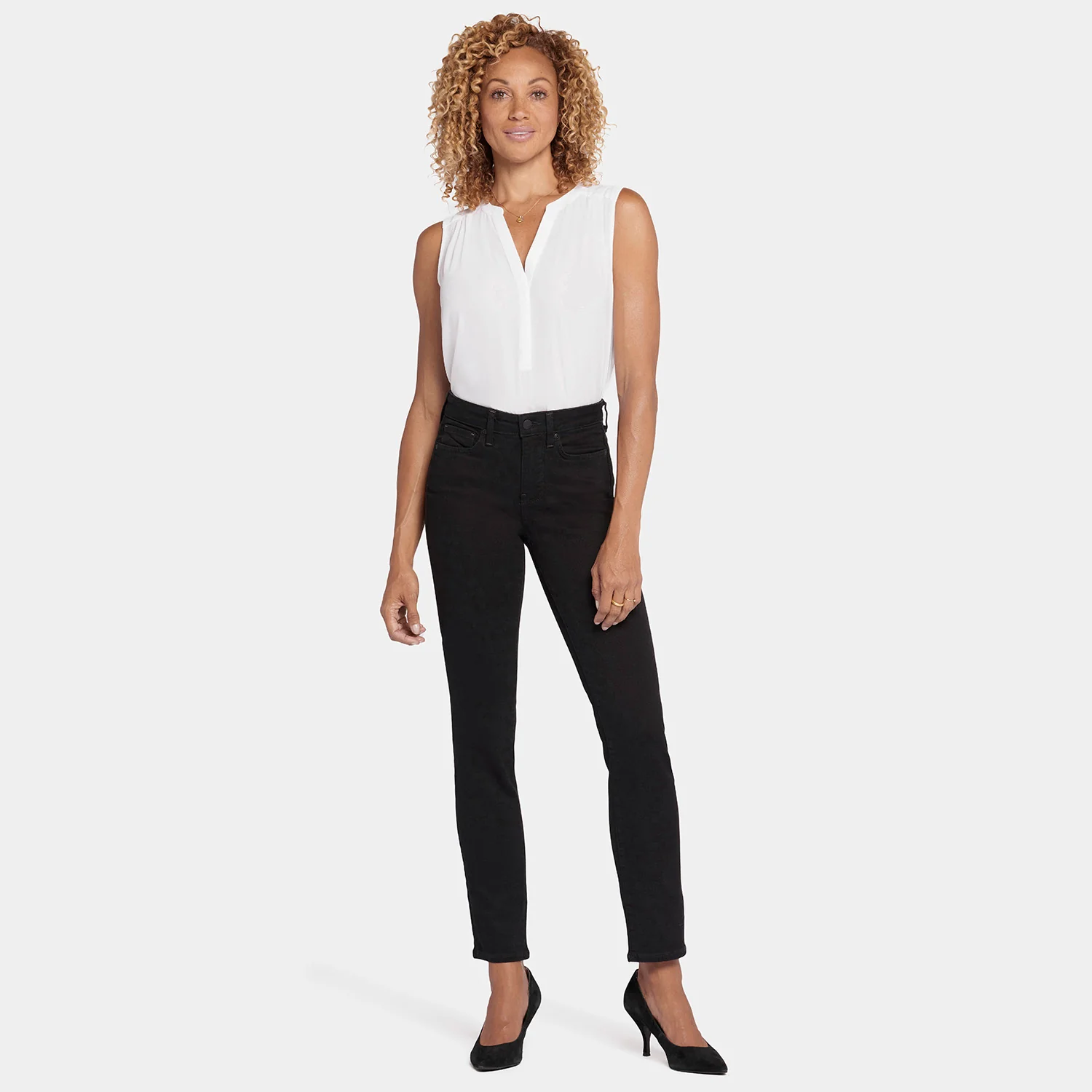Sheri Slim Jeans - Black - Image 8