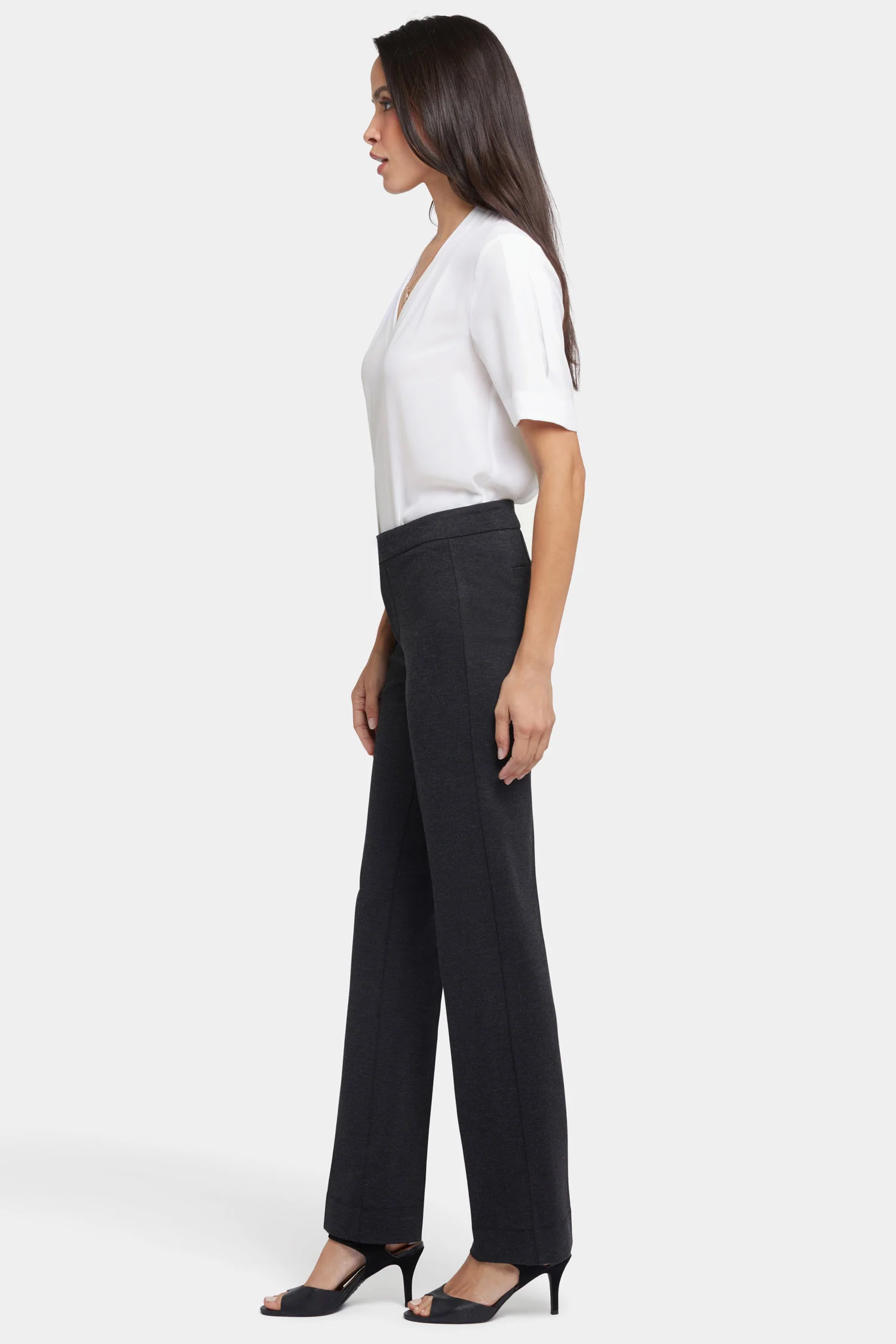 Slim Trouser Pants - Charcoal Heathered - Image 5