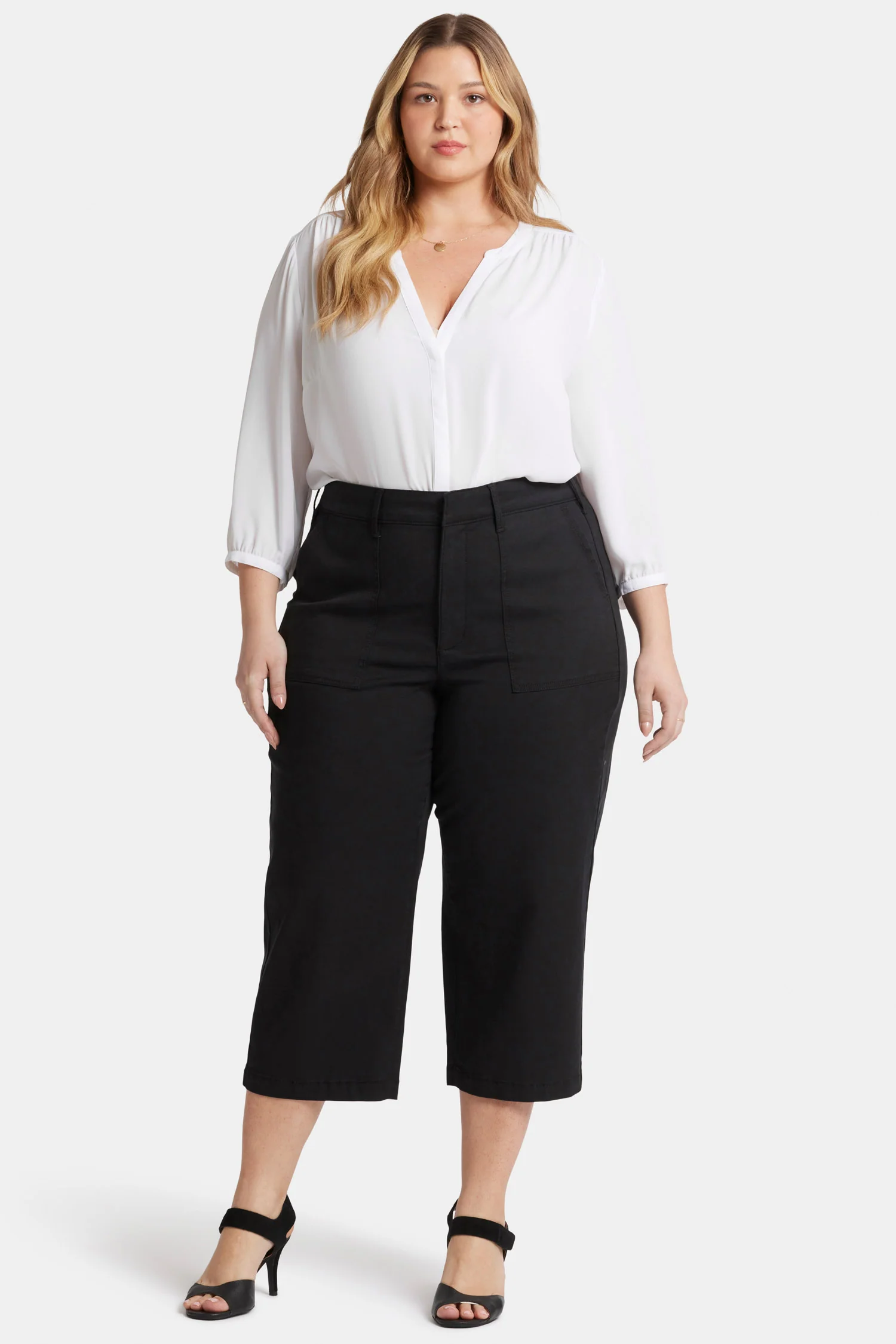Utility Pants In Plus Size - Black - Image 4
