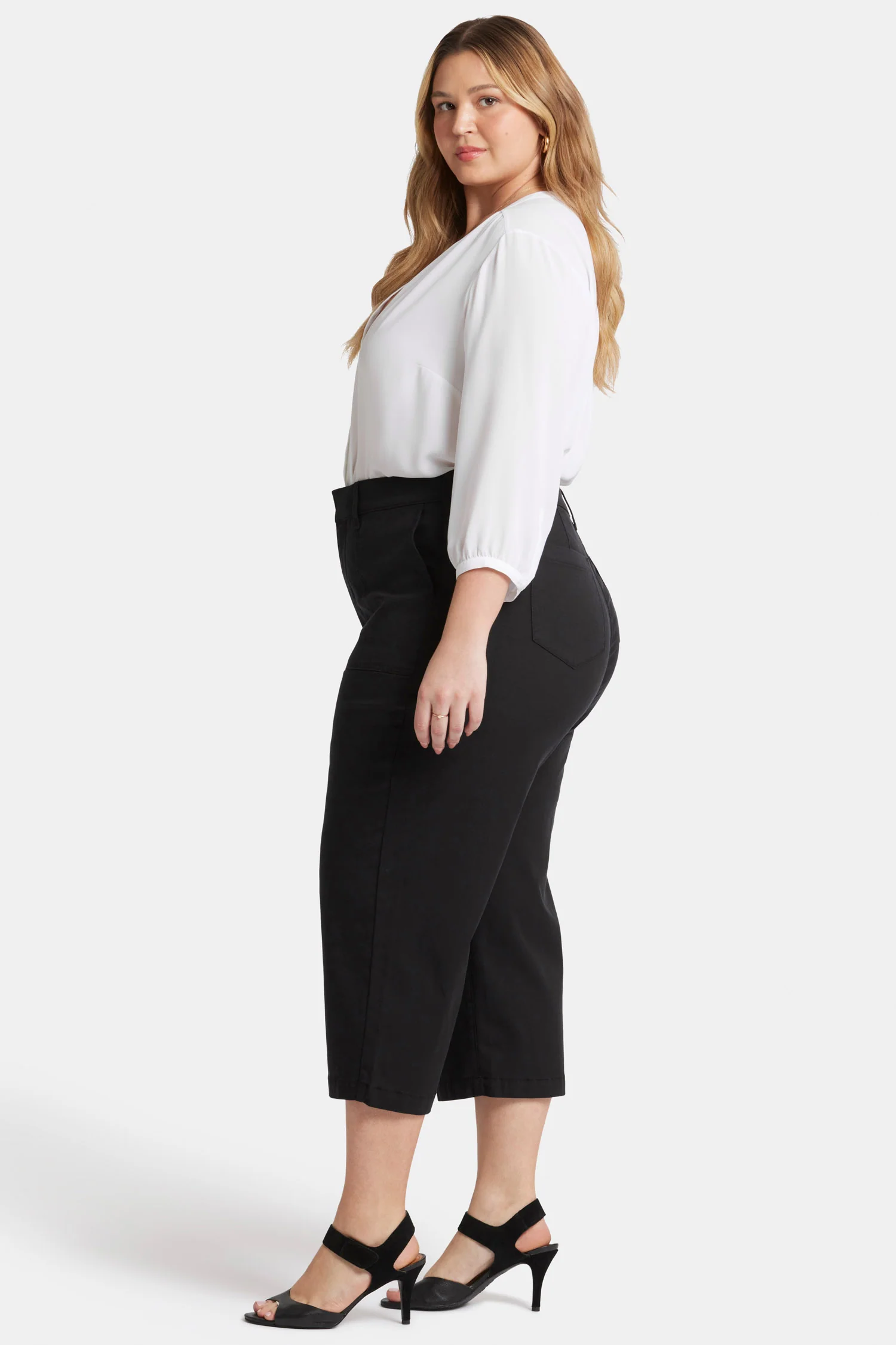 Utility Pants In Plus Size - Black - Image 5
