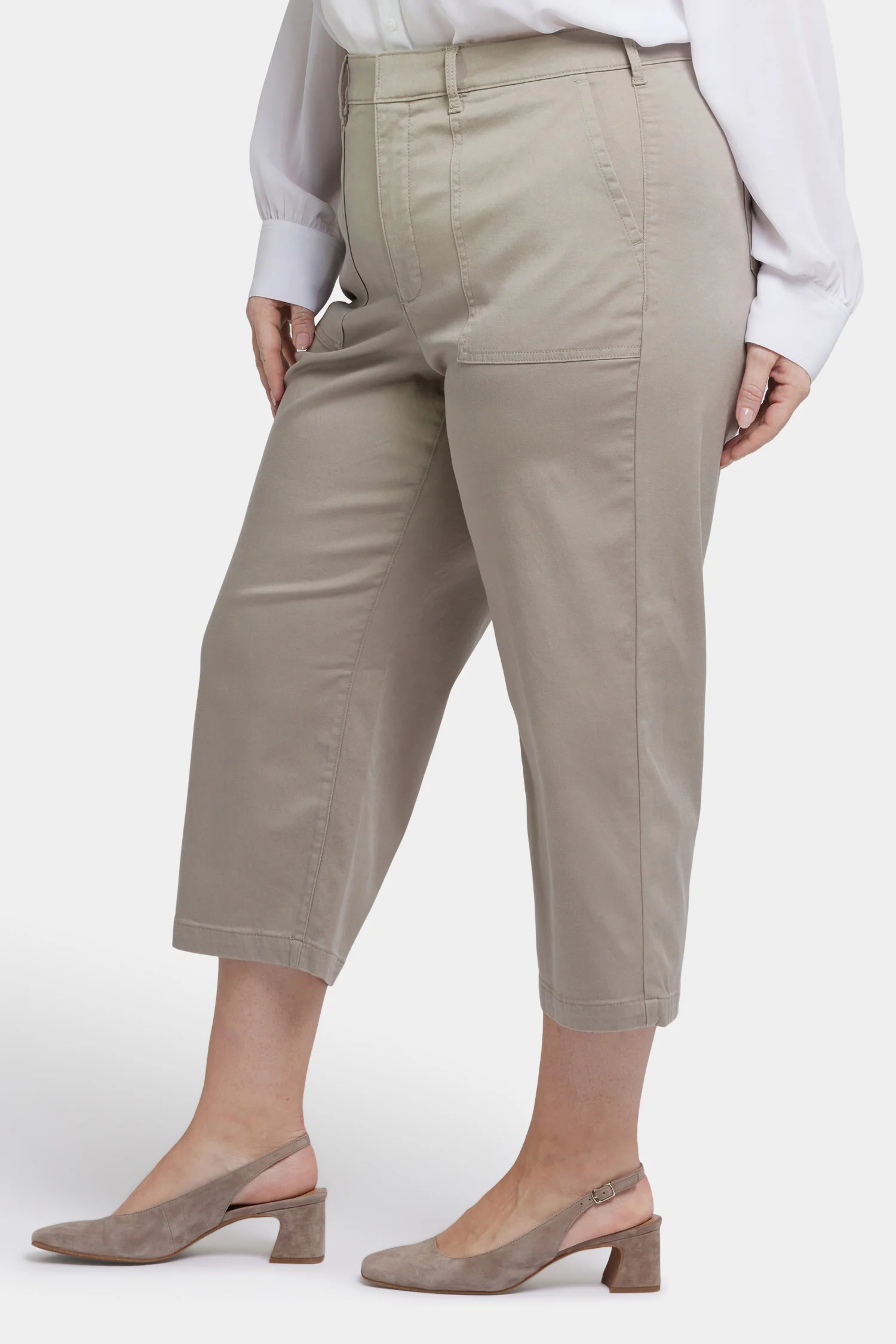 Utility Pants In Plus Size - Saddlewood - Image 3
