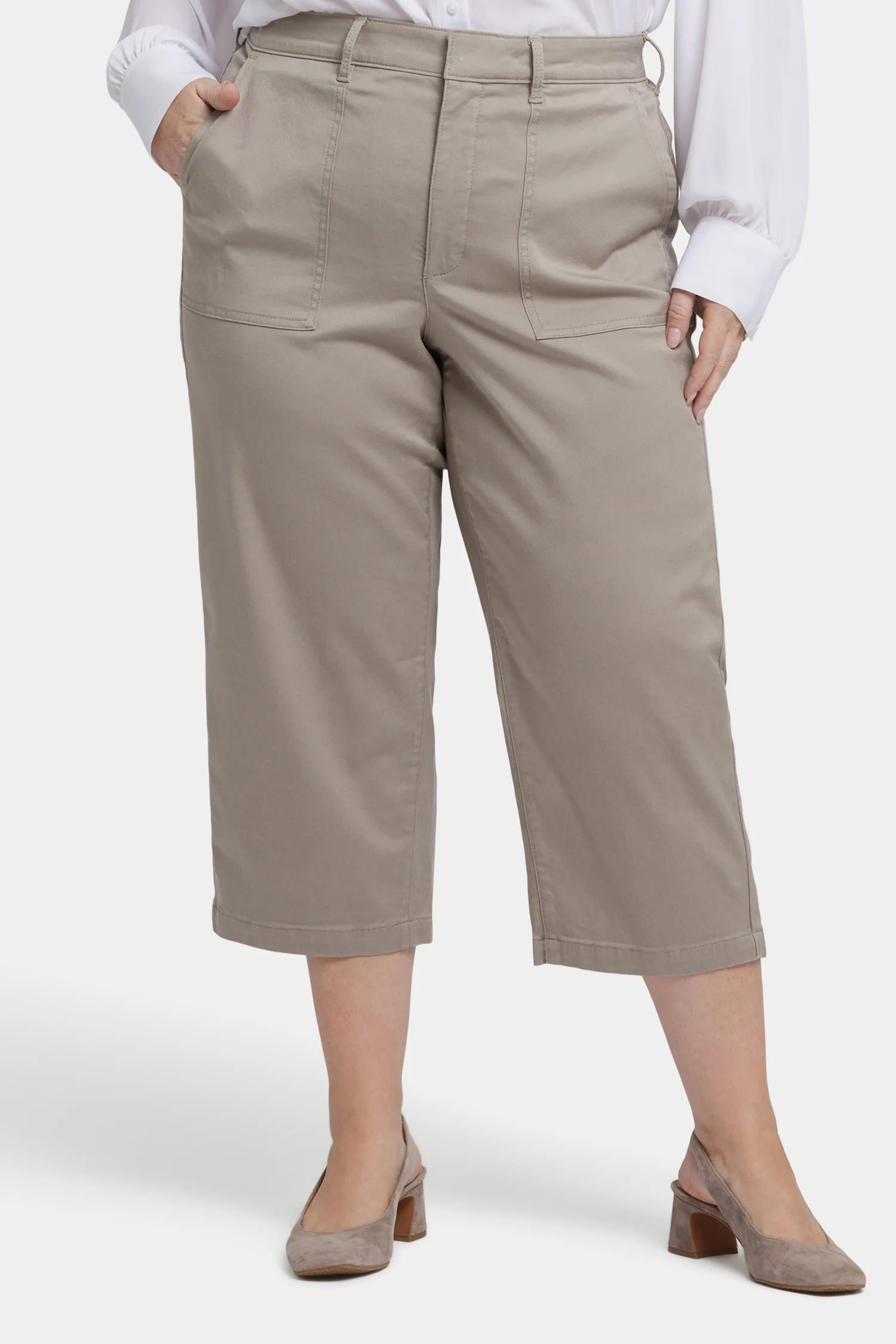 Utility Pants In Plus Size - Saddlewood - Image 4