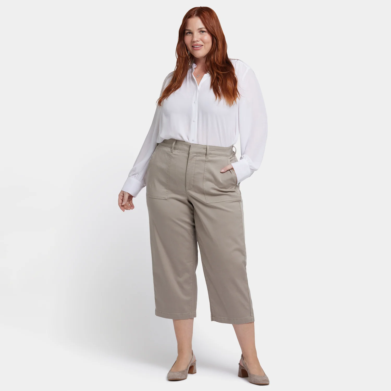 Utility Pants In Plus Size - Saddlewood - Image 6